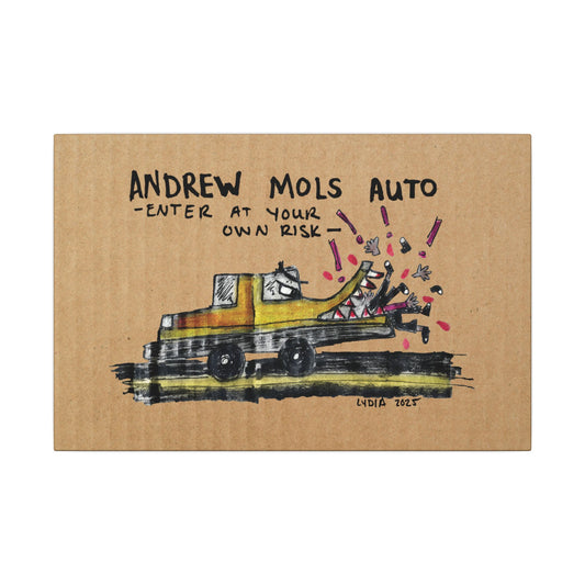 Andrew Mols Matte Canvas, Stretched, 0.75" (Multi-Size)