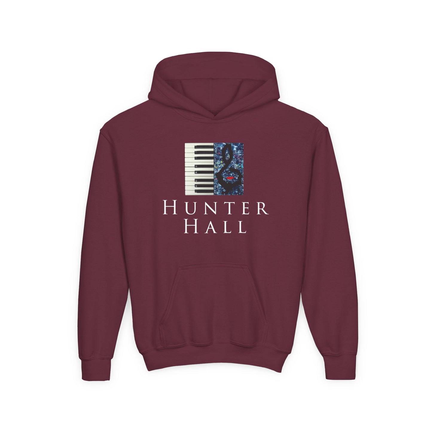 Hunter Hall: I ❤️ Music Youth Hoodie