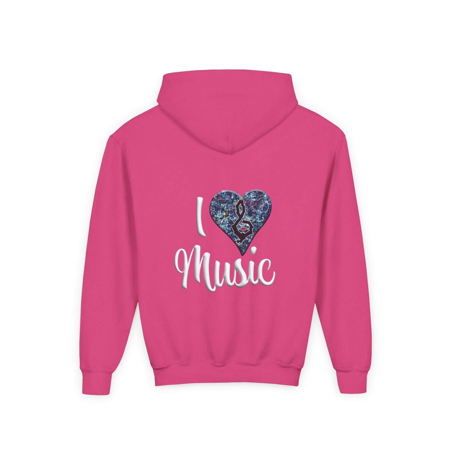 Hunter Hall: I ❤️ Music Youth Hoodie