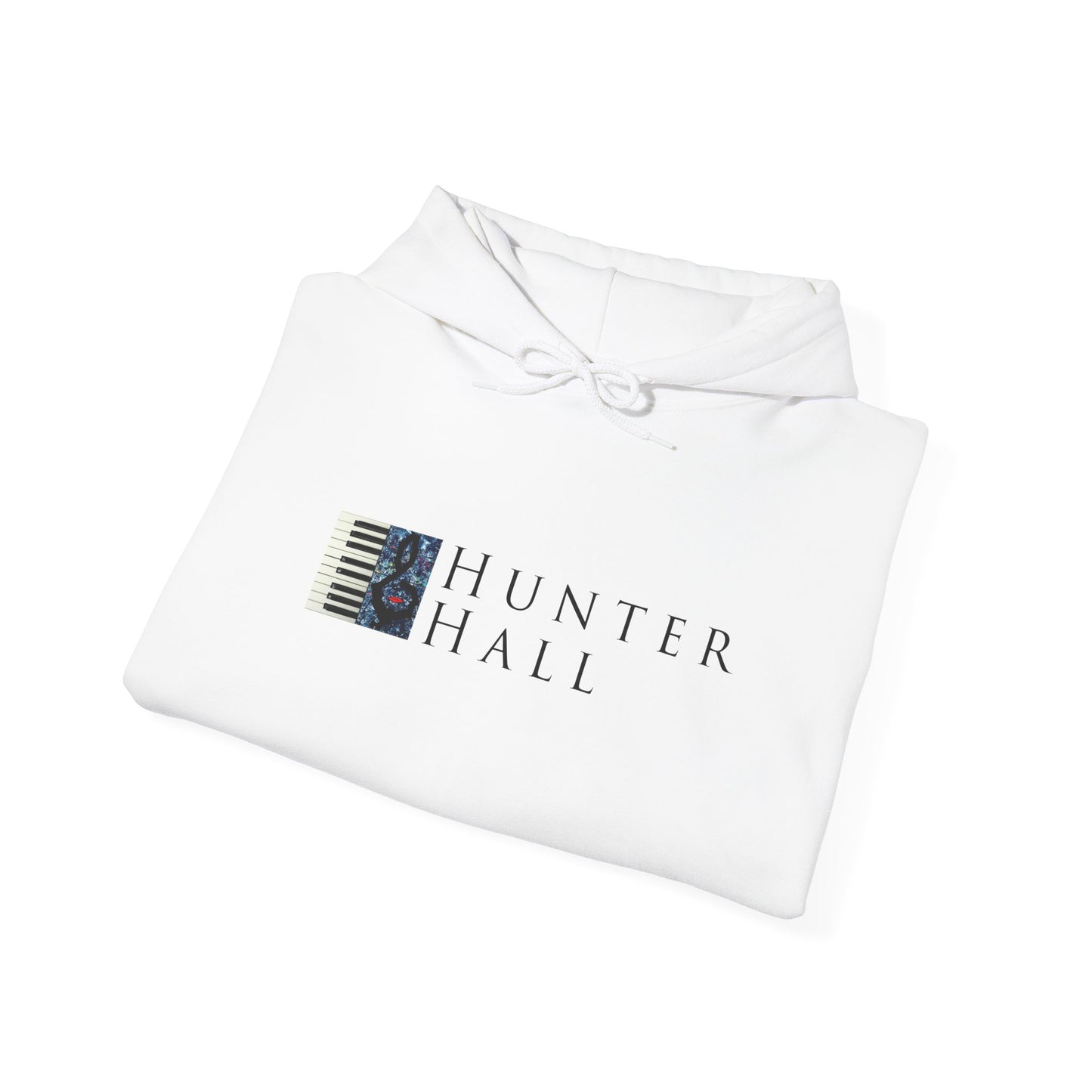 Hunter Hall: Just Practice Piano Sleeve Heavy Blend Hoodie