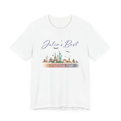 Julia's Best International Team Unisex Jersey Short Sleeve Tee
