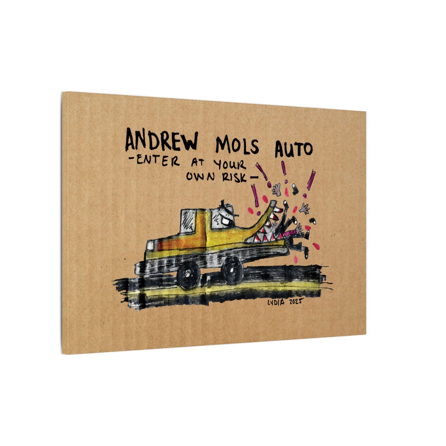 Andrew Mols Matte Canvas, Stretched, 0.75" (Multi-Size)