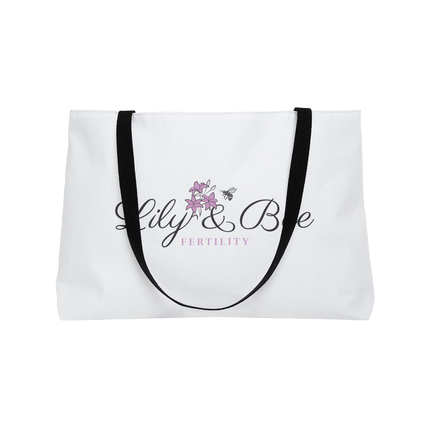 Lily & Bee Weekender Tote - White