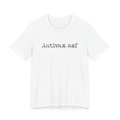 TR Antivax asf Adult Unisex Short Sleeve Tee