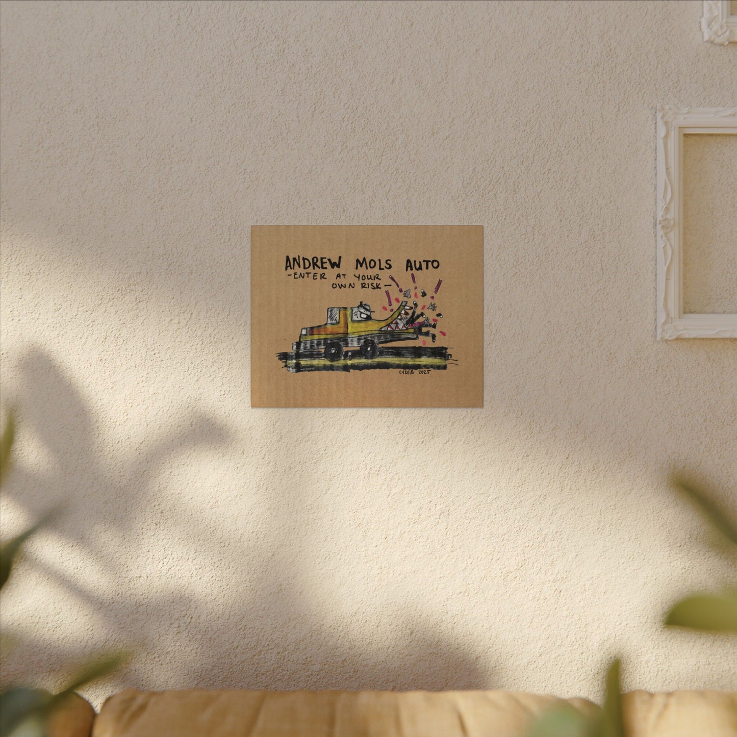 Andrew Mols Matte Canvas, Stretched, 0.75" (Multi-Size)