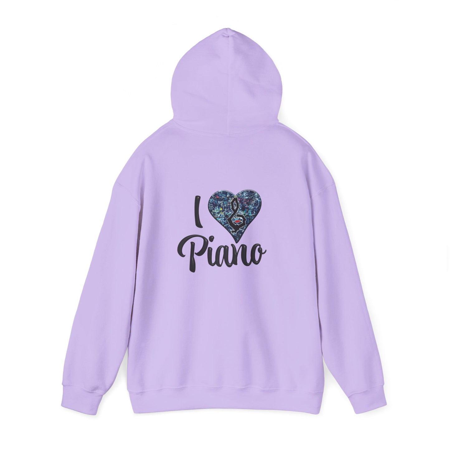 Hunter Hall: I ❤️ Piano Heavy Blend Hoodie