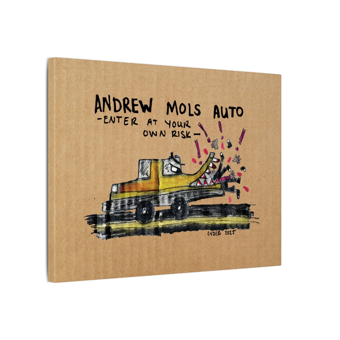 Andrew Mols Matte Canvas, Stretched, 0.75" (Multi-Size)