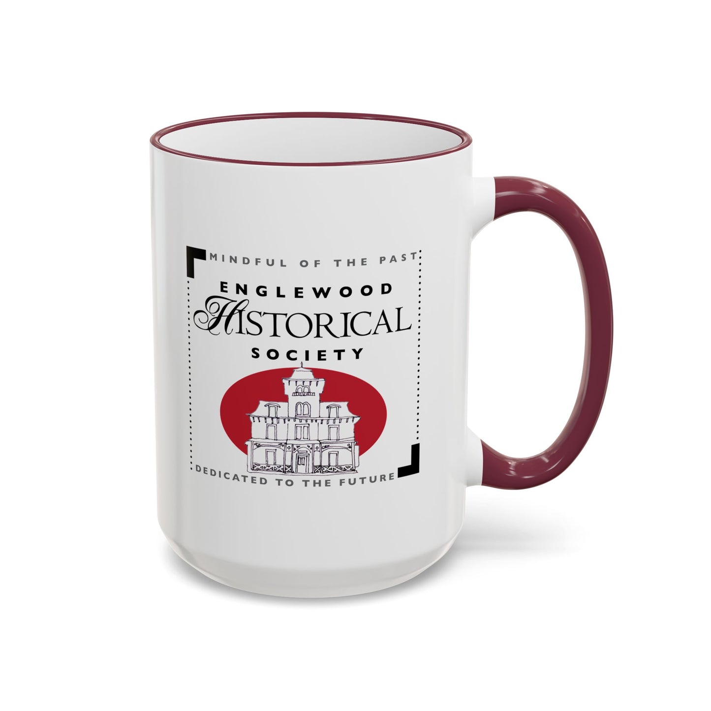 EHS Accent Rim & Handle Mug (11oz, 15oz)