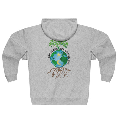 Earth and Sky School Unisex Zip Hoodie
