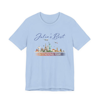 Julia's Best International Team Unisex Jersey Short Sleeve Tee