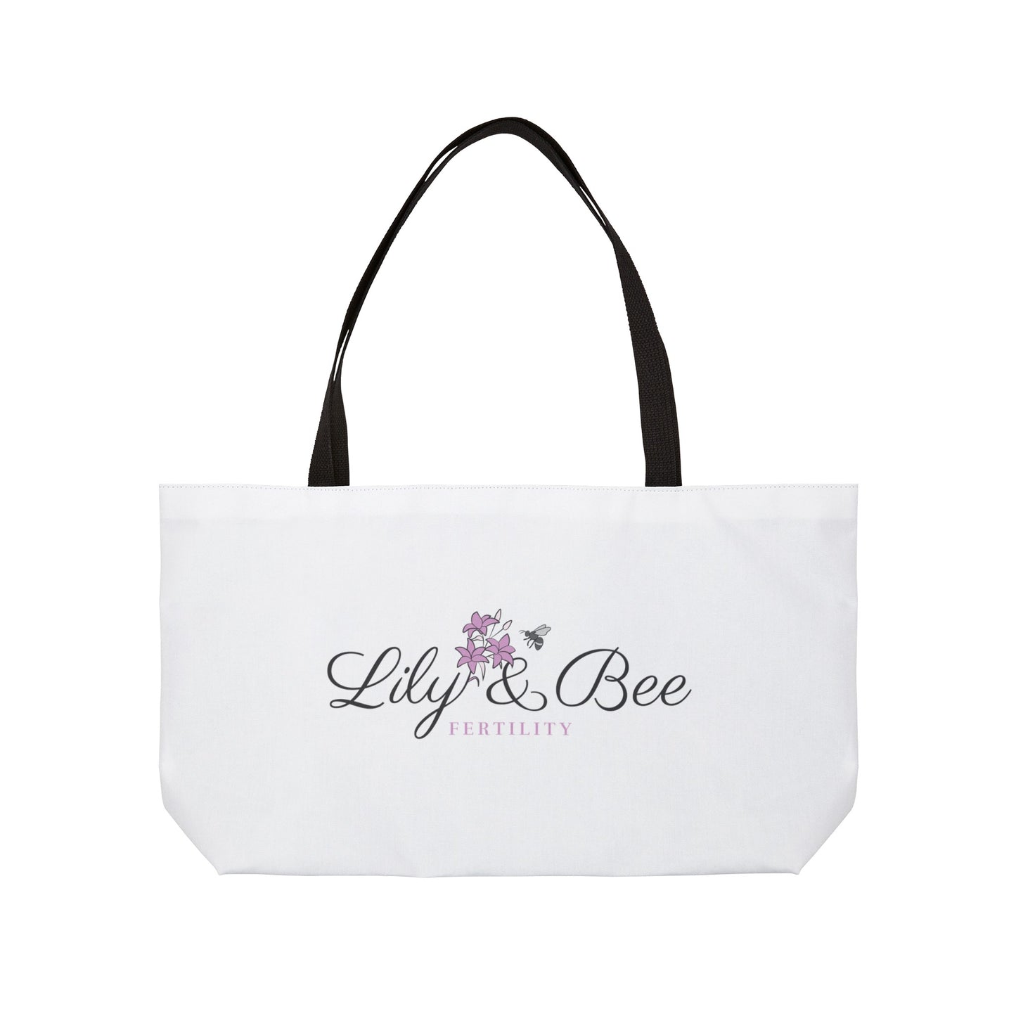 Lily & Bee Weekender Tote - White