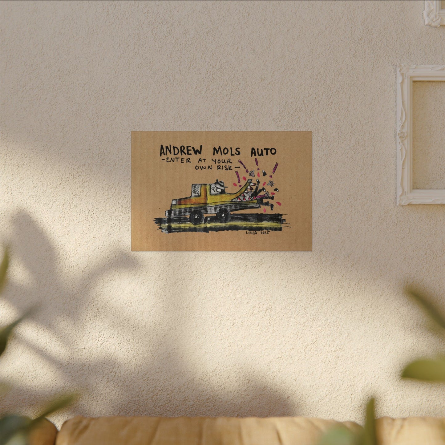 Andrew Mols Matte Canvas, Stretched, 0.75" (Multi-Size)