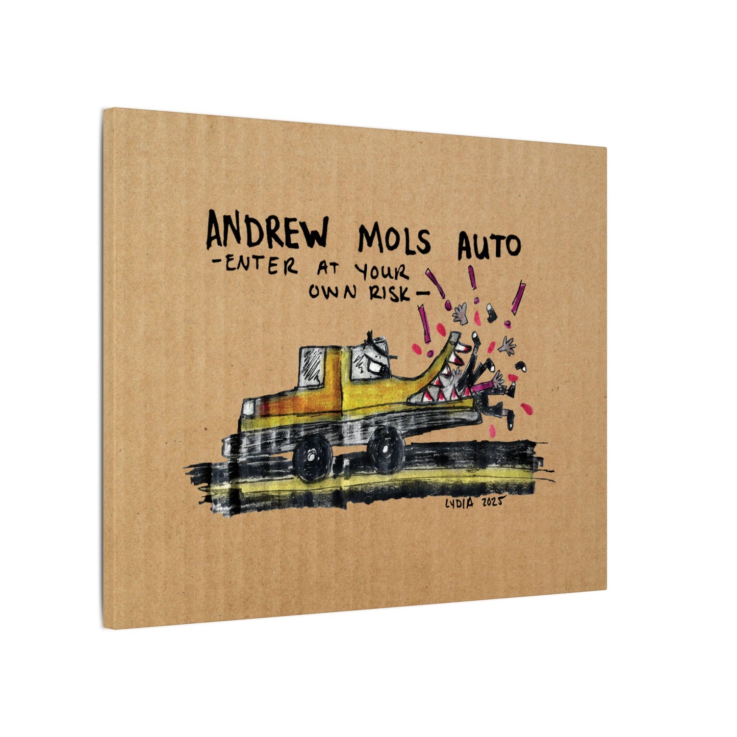 Andrew Mols Matte Canvas, Stretched, 0.75" (Multi-Size)