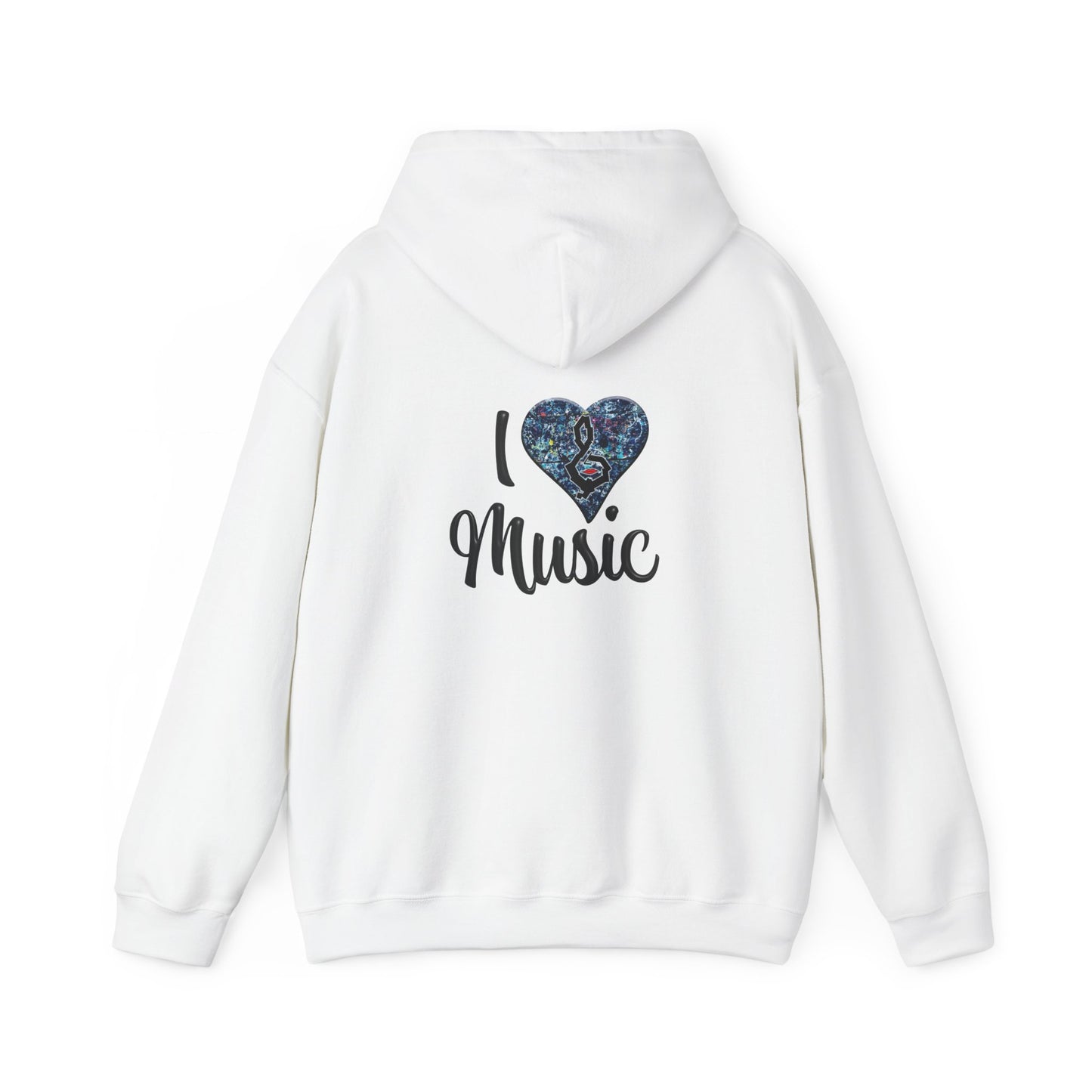 Hunter Hall: I ❤️ Music Heavy Blend Hoodie