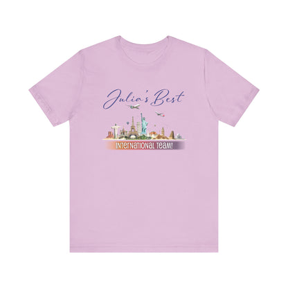 Julia's Best International Team Unisex Jersey Short Sleeve Tee