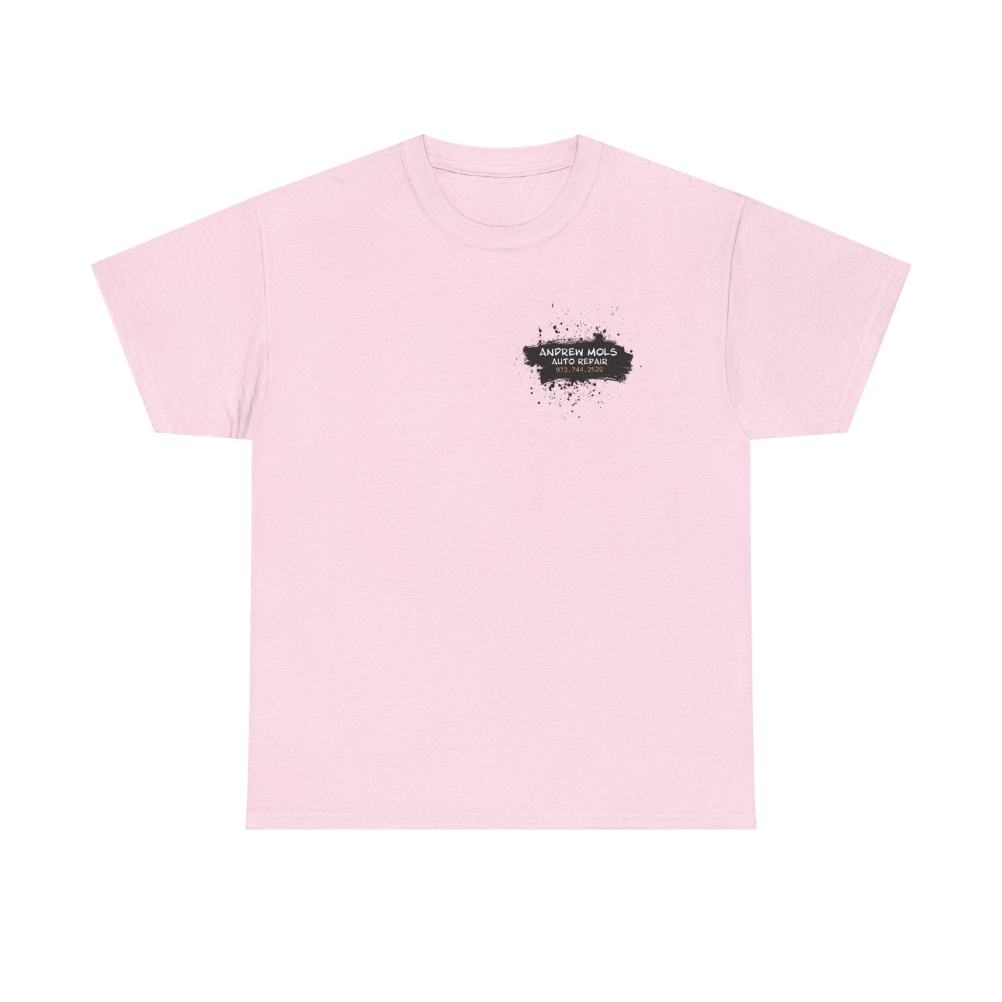 ANDREW MOLS AUTO REPAIR Unisex Heavy Cotton Tee B