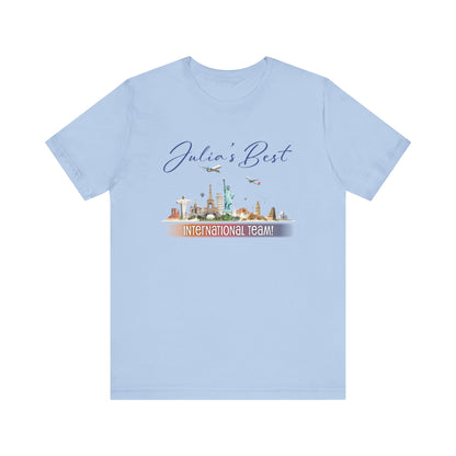 Julia's Best International Team Unisex Jersey Short Sleeve Tee
