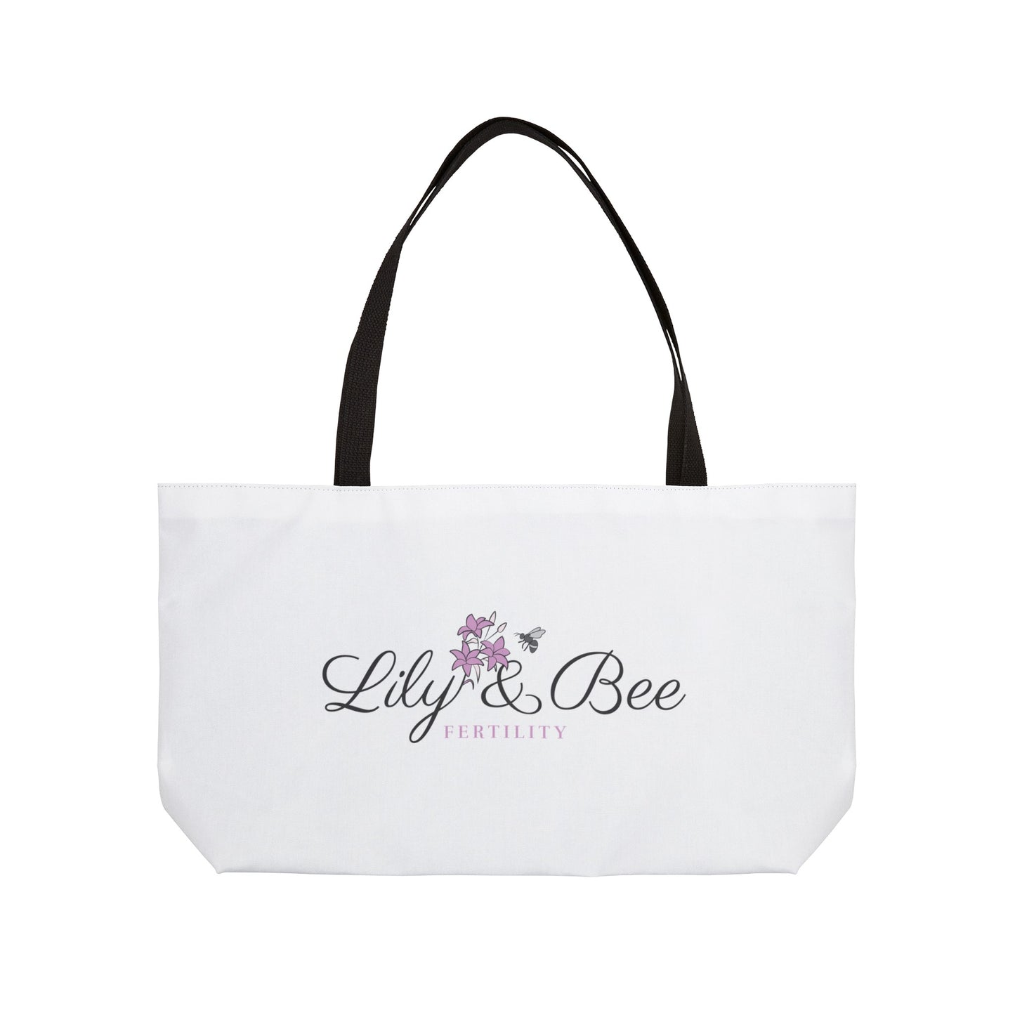 Lily & Bee Weekender Tote - White
