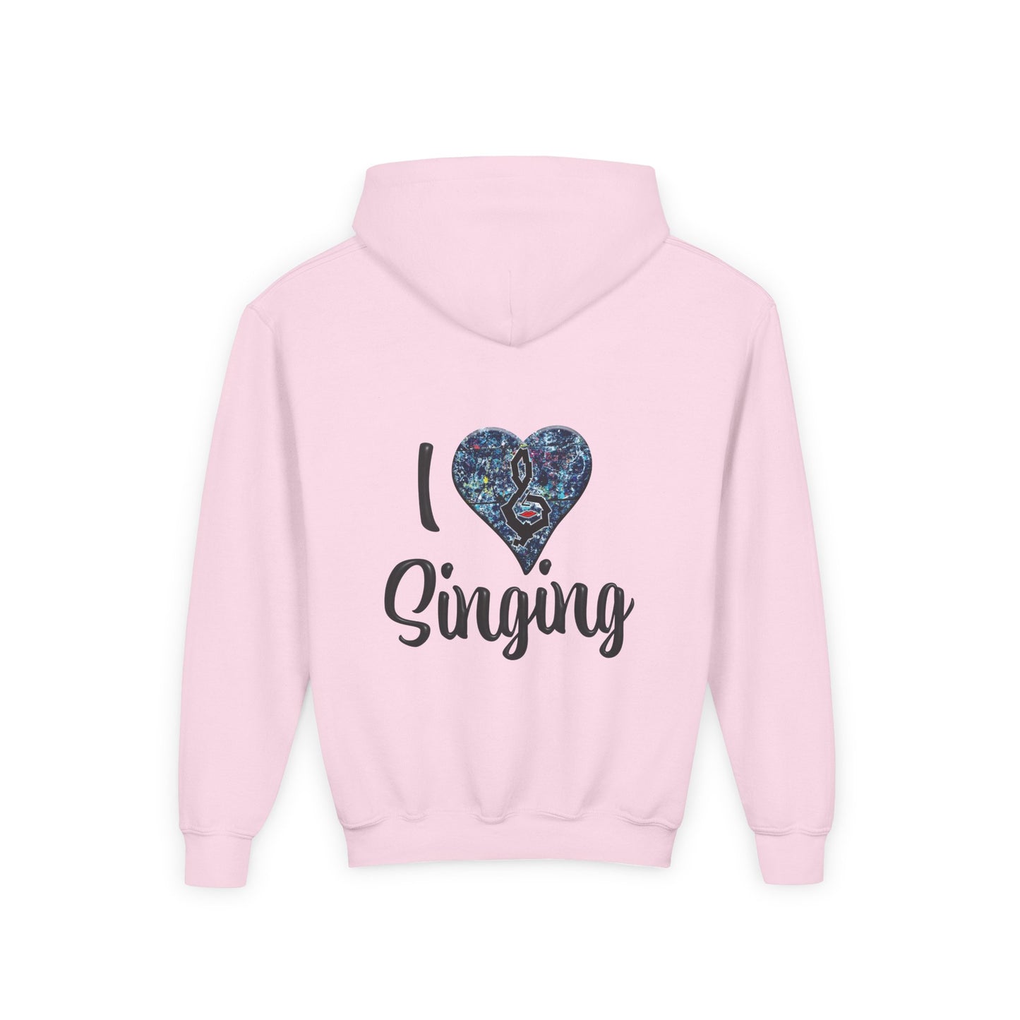 Hunter Hall: I ❤️ Singing Youth Hoodie