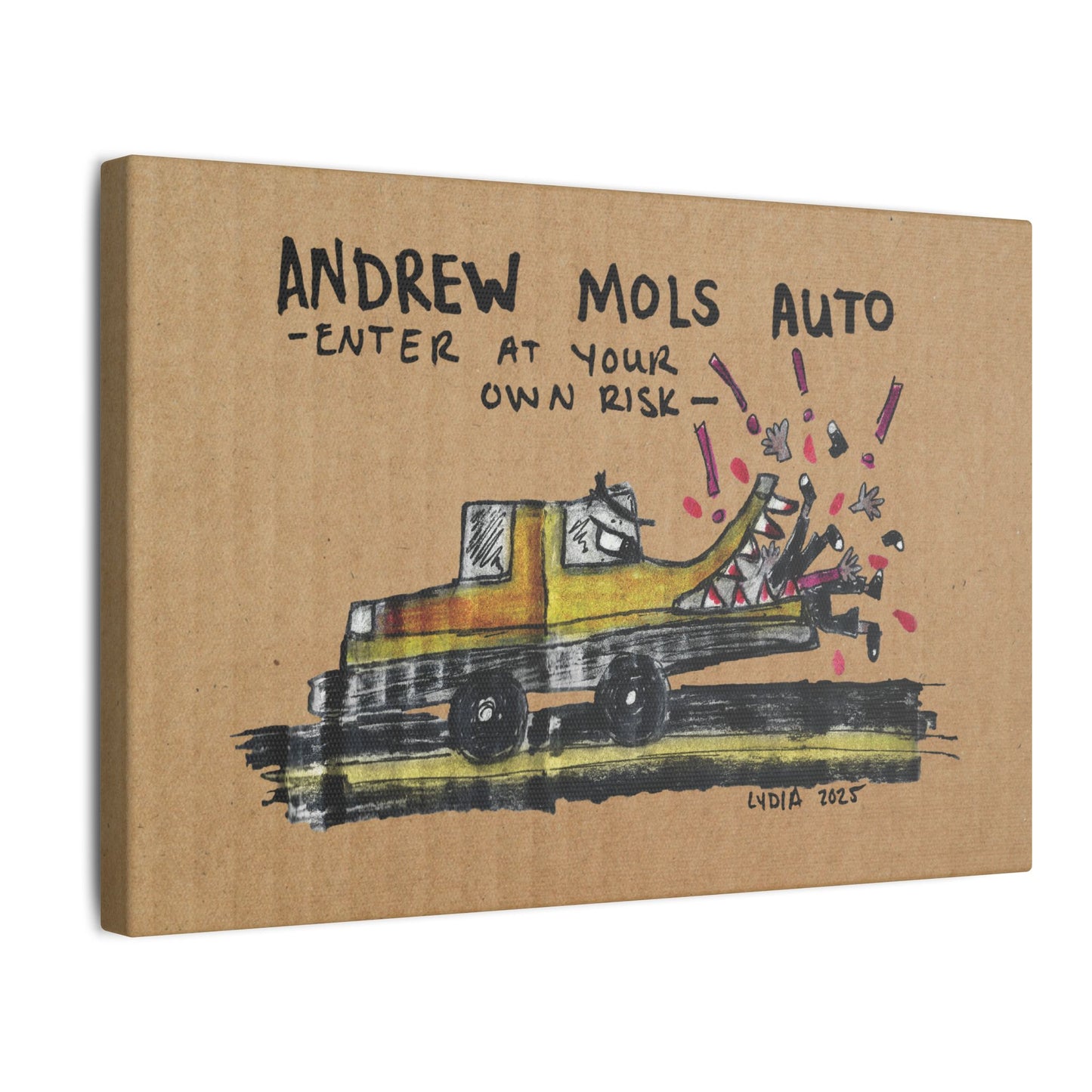 Andrew Mols Matte Canvas, Stretched, 0.75" (Multi-Size)