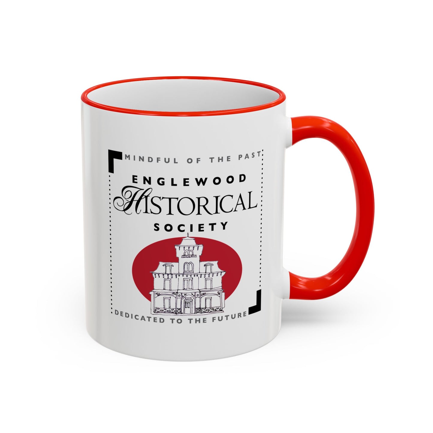 EHS Accent Rim & Handle Mug (11oz, 15oz)