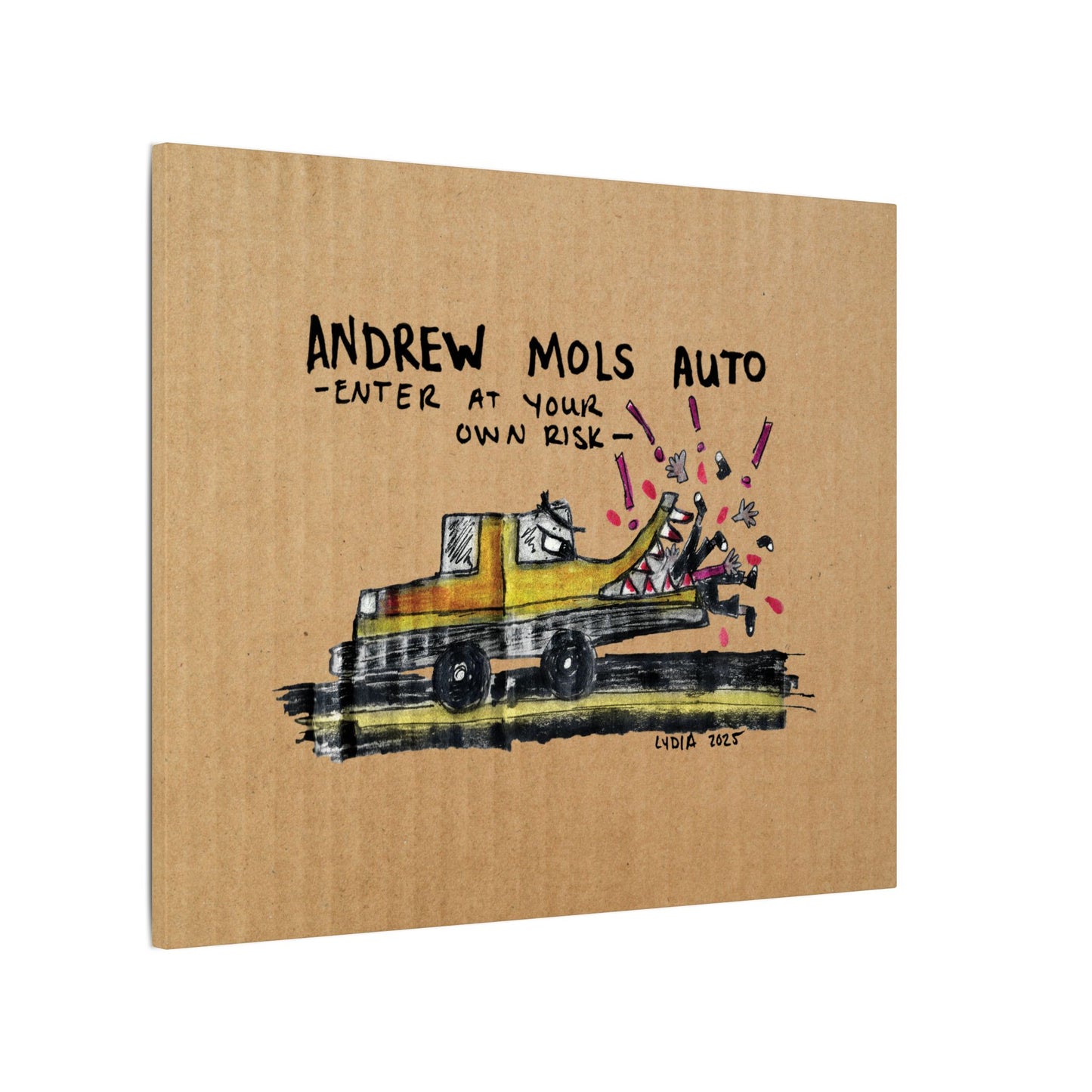 Andrew Mols Matte Canvas, Stretched, 0.75" (Multi-Size)
