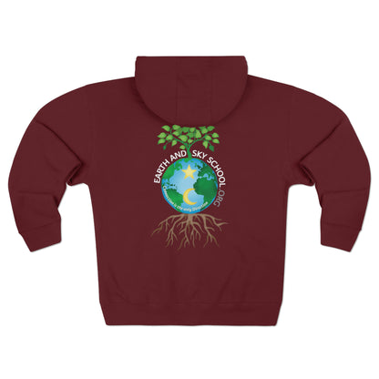 Earth and Sky School Unisex Zip Hoodie