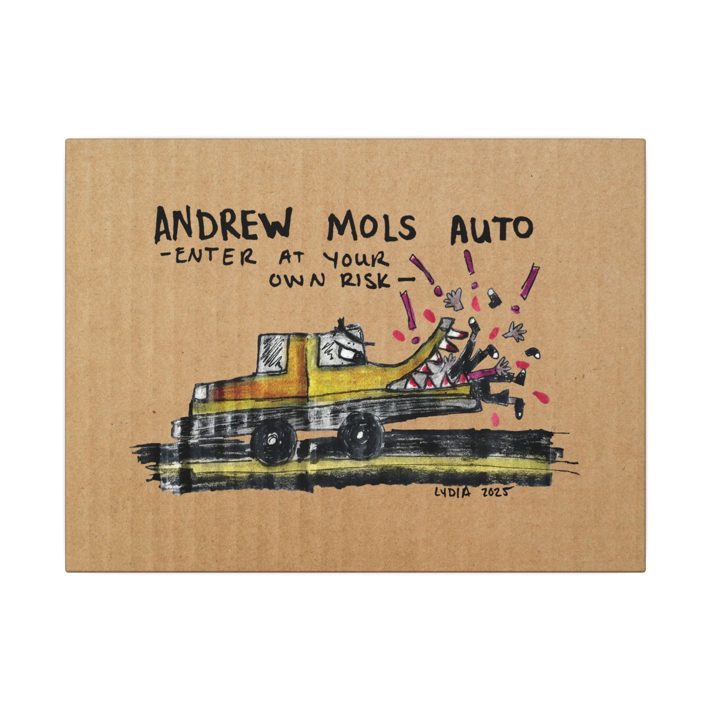 Andrew Mols Matte Canvas, Stretched, 0.75" (Multi-Size)