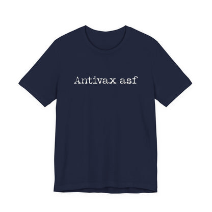 TR Antivax asf Adult Unisex Short Sleeve Tee