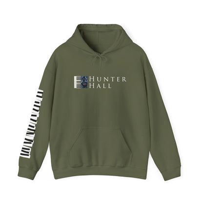 Hunter Hall: Just Practice Guitar and Piano Sleeve Heavy Blend Hoodie