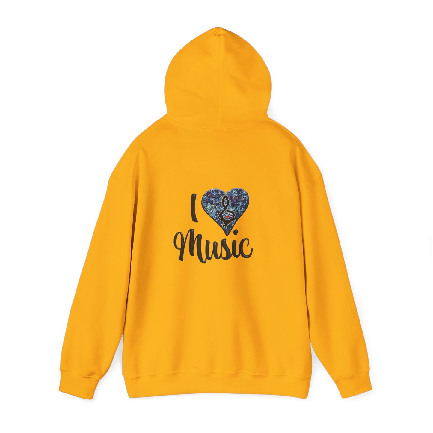 Hunter Hall: I ❤️ Music Heavy Blend Hoodie