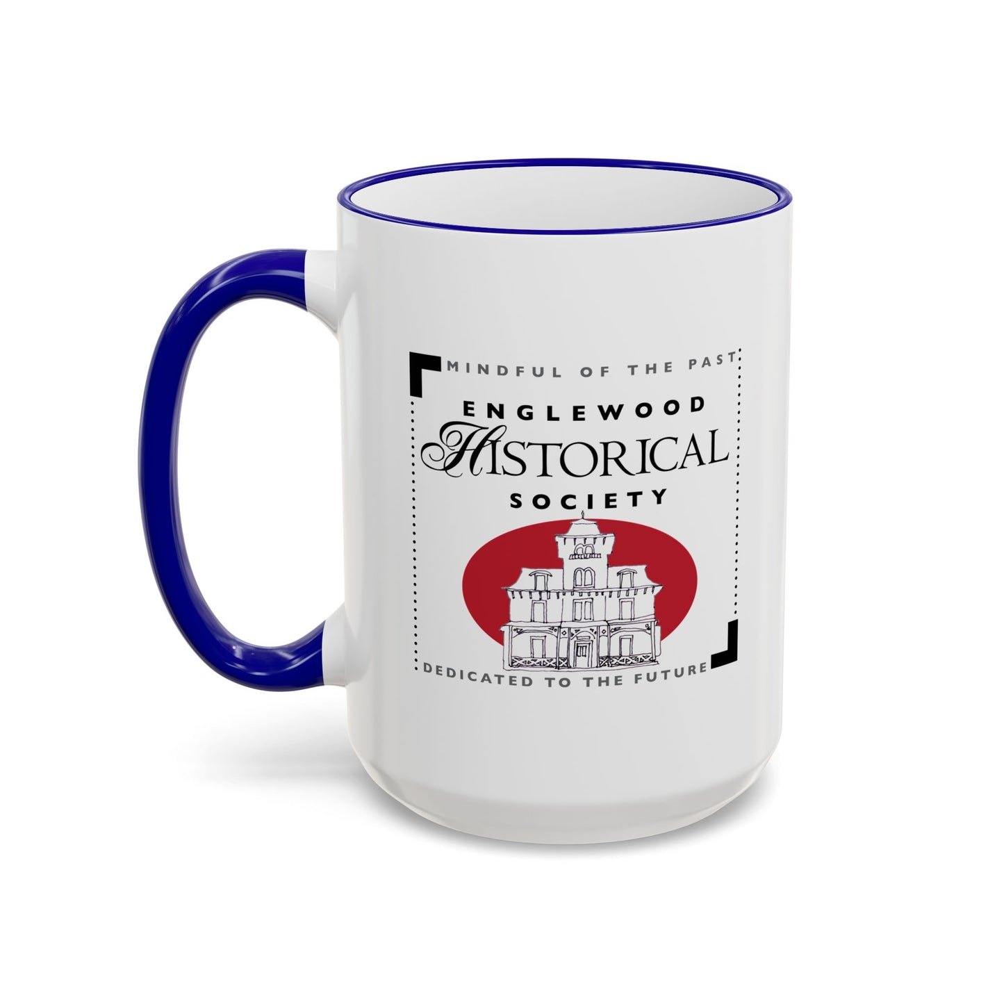 EHS Accent Rim & Handle Mug (11oz, 15oz)