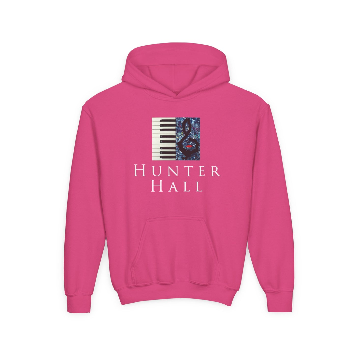 Hunter Hall: I ❤️ Piano Youth Hoodie