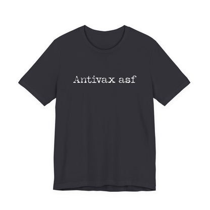 TR Antivax asf Adult Unisex Short Sleeve Tee