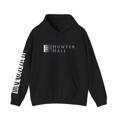 Hunter Hall: Just Practice Guitar and Piano Sleeve Heavy Blend Hoodie