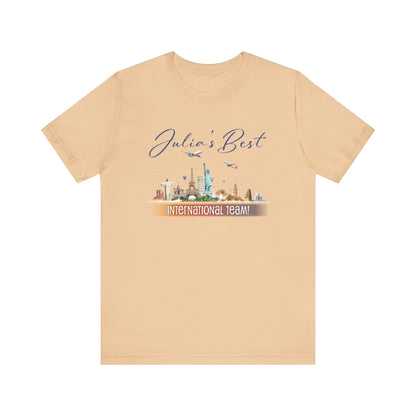 Julia's Best International Team Unisex Jersey Short Sleeve Tee