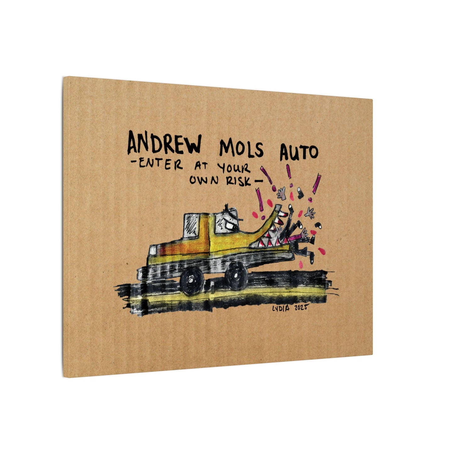 Andrew Mols Matte Canvas, Stretched, 0.75" (Multi-Size)