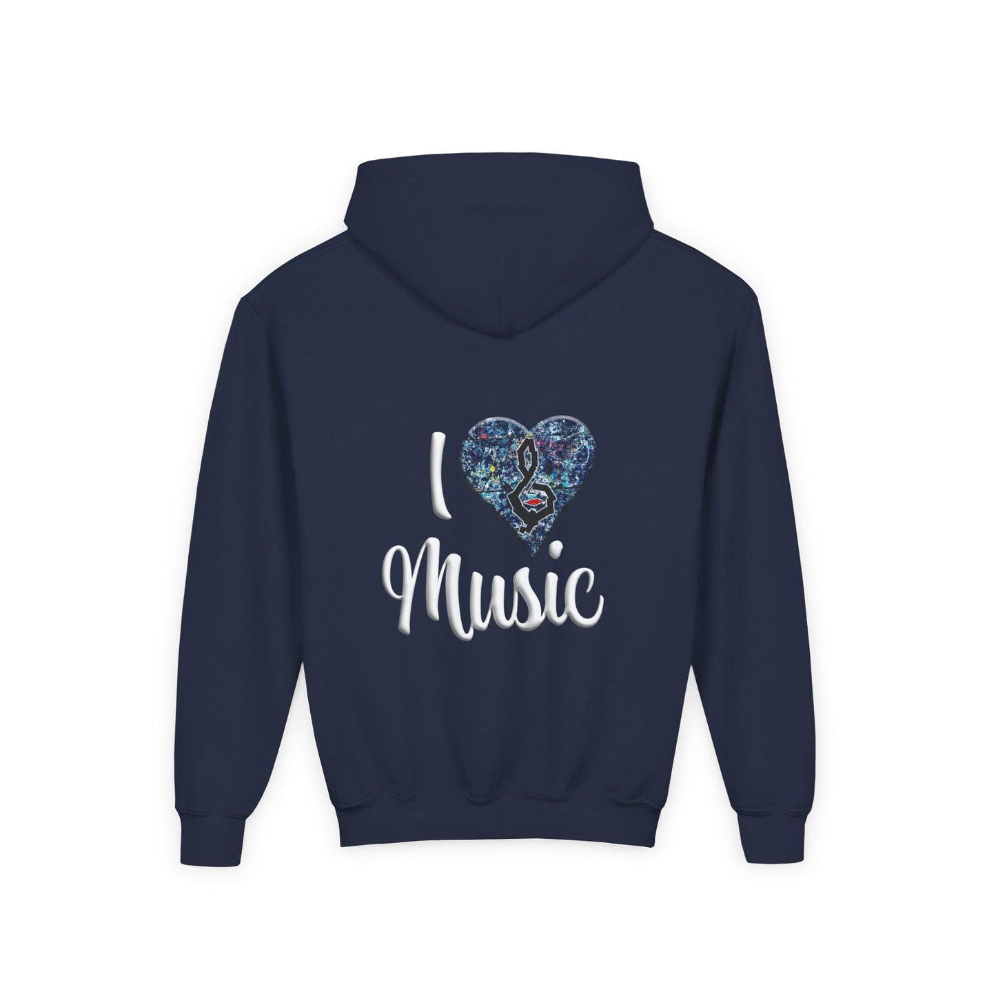 Hunter Hall: I ❤️ Music Youth Hoodie