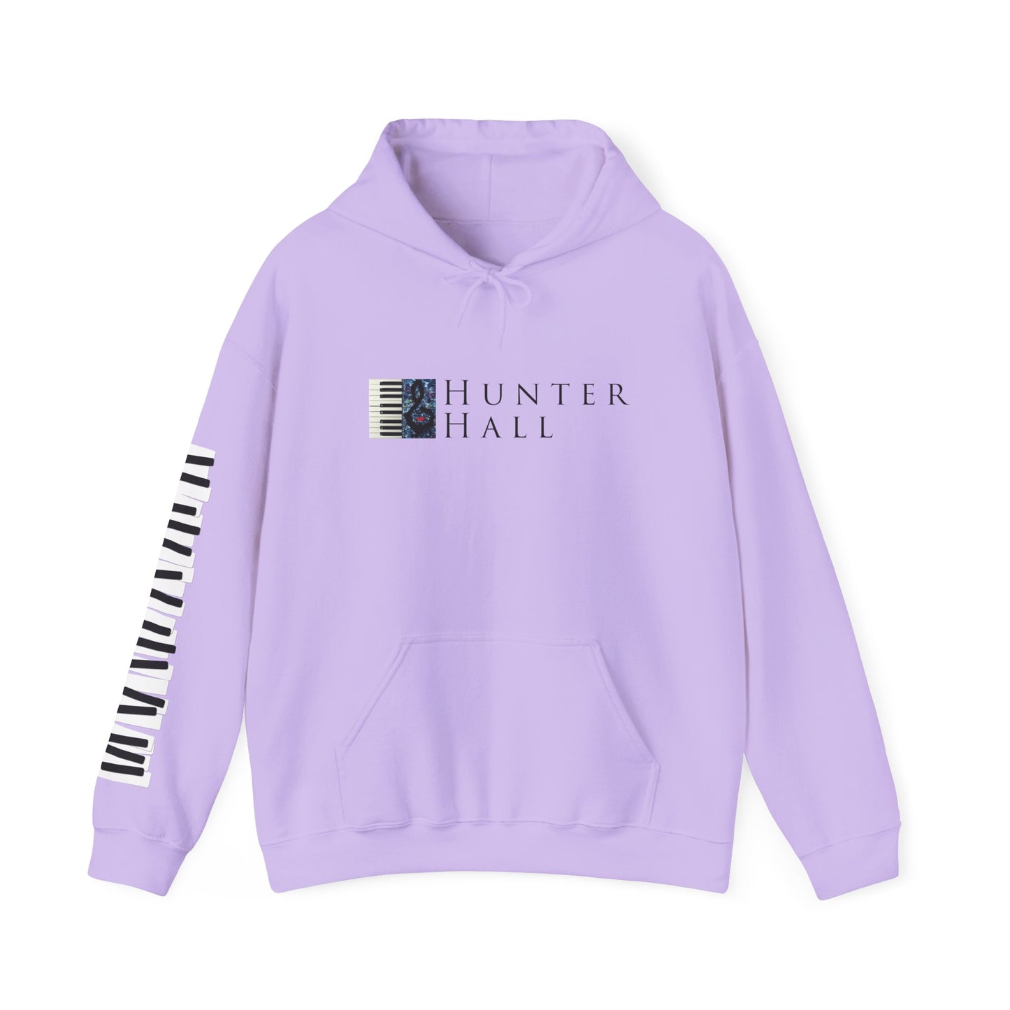 Hunter Hall: Just Practice Piano Sleeve Heavy Blend Hoodie