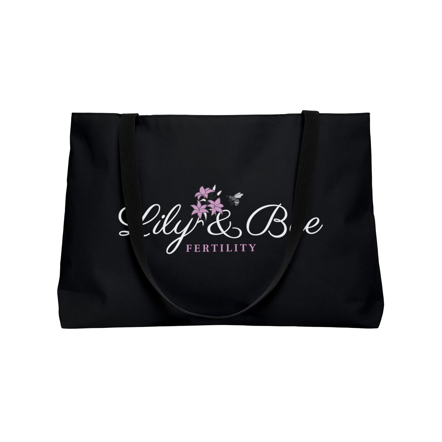 Lily & Bee Weekender Tote - Black