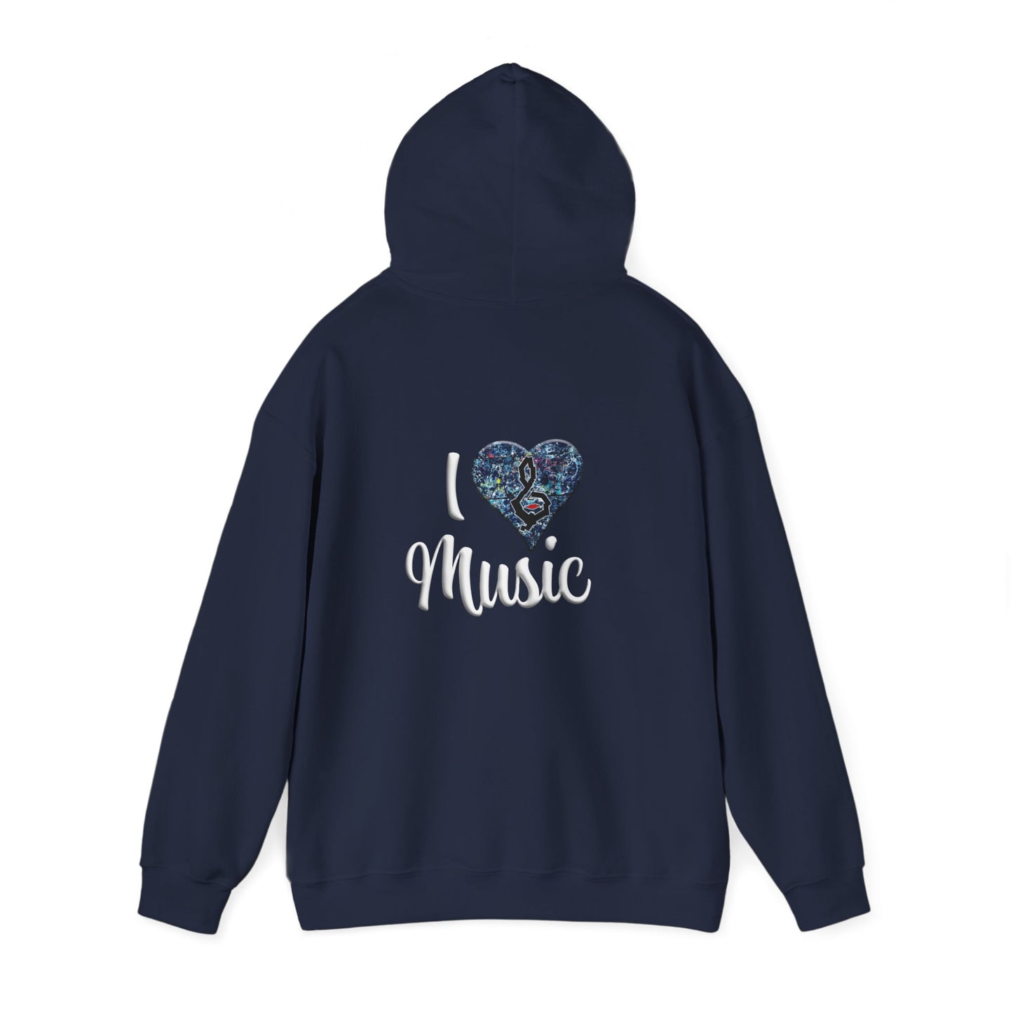 Hunter Hall: I ❤️ Music Heavy Blend Hoodie