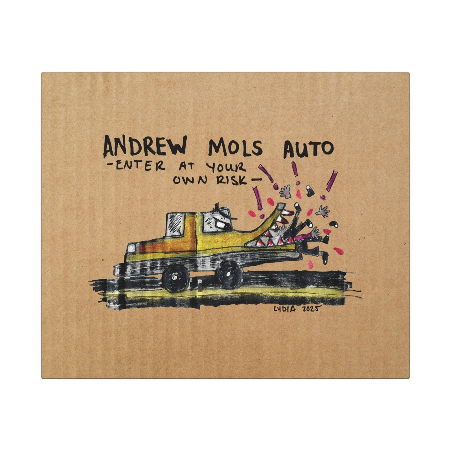 Andrew Mols Matte Canvas, Stretched, 0.75" (Multi-Size)