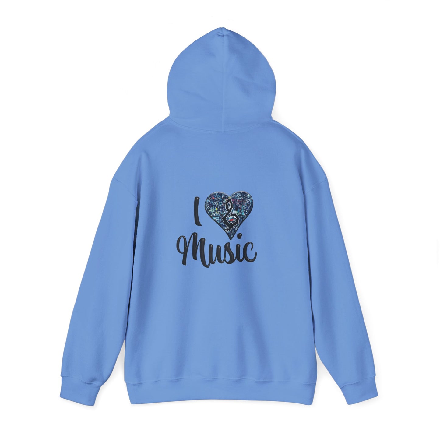 Hunter Hall: I ❤️ Music Heavy Blend Hoodie