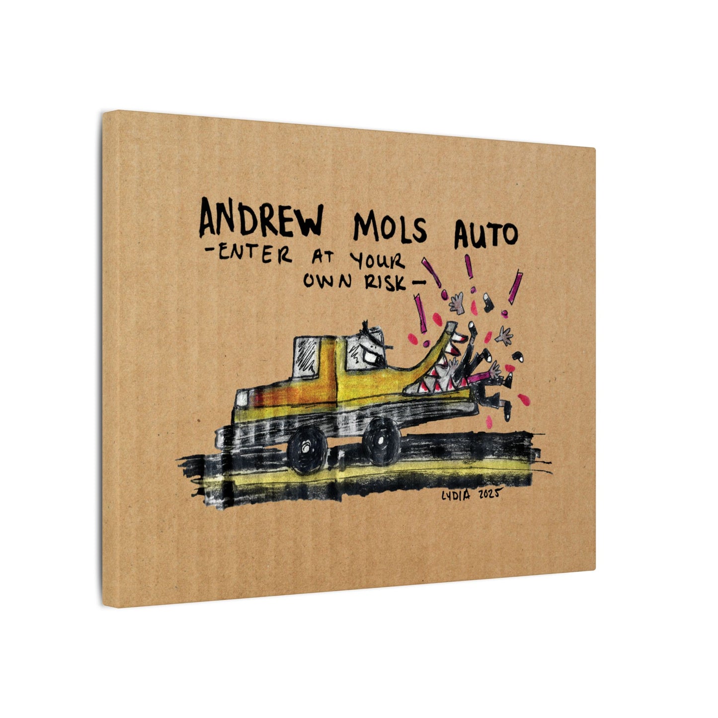 Andrew Mols Matte Canvas, Stretched, 0.75" (Multi-Size)
