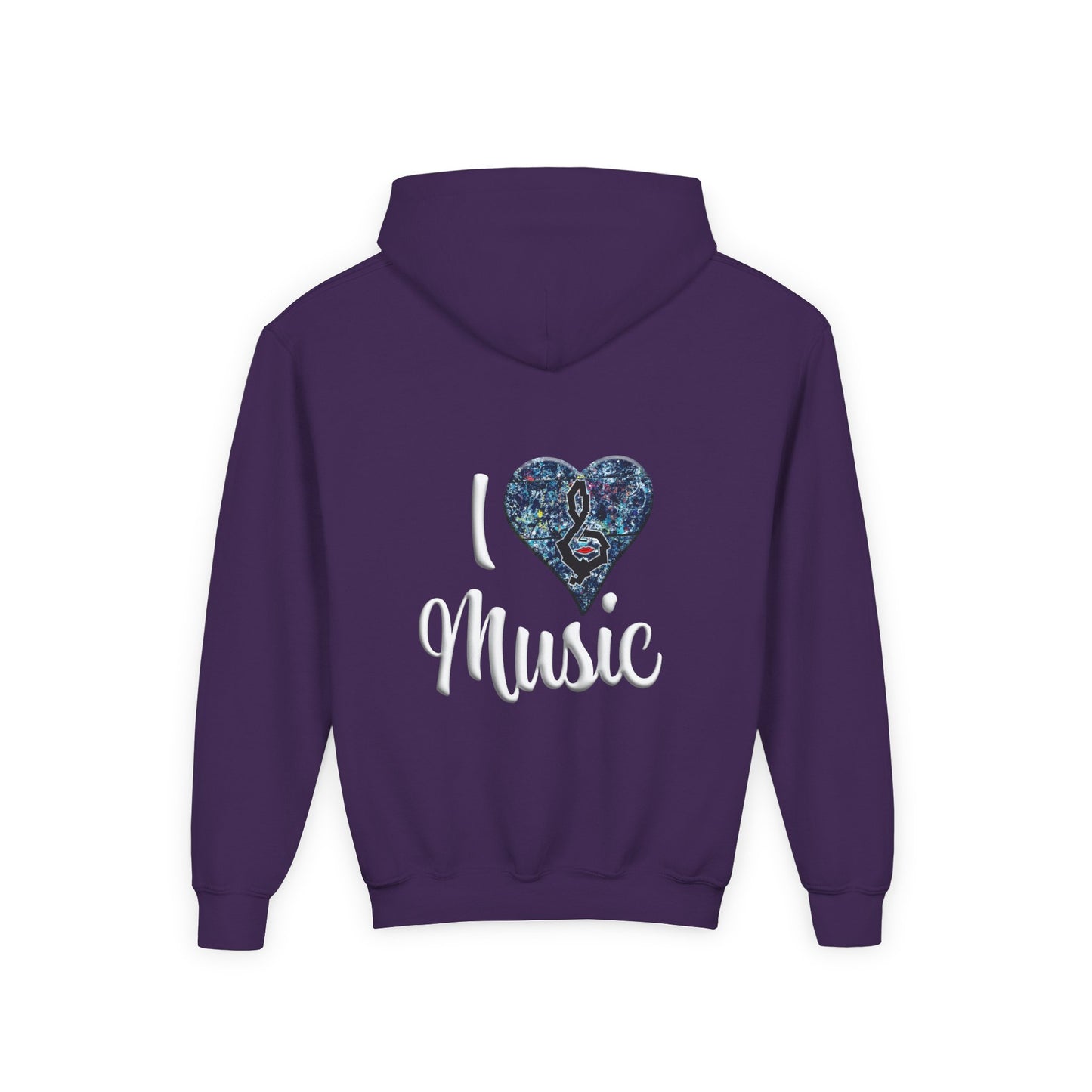 Hunter Hall: I ❤️ Music Youth Hoodie