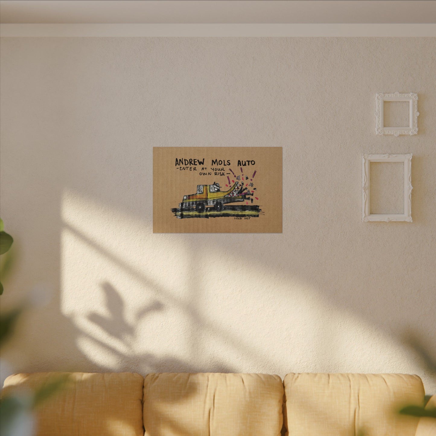 Andrew Mols Matte Canvas, Stretched, 0.75" (Multi-Size)
