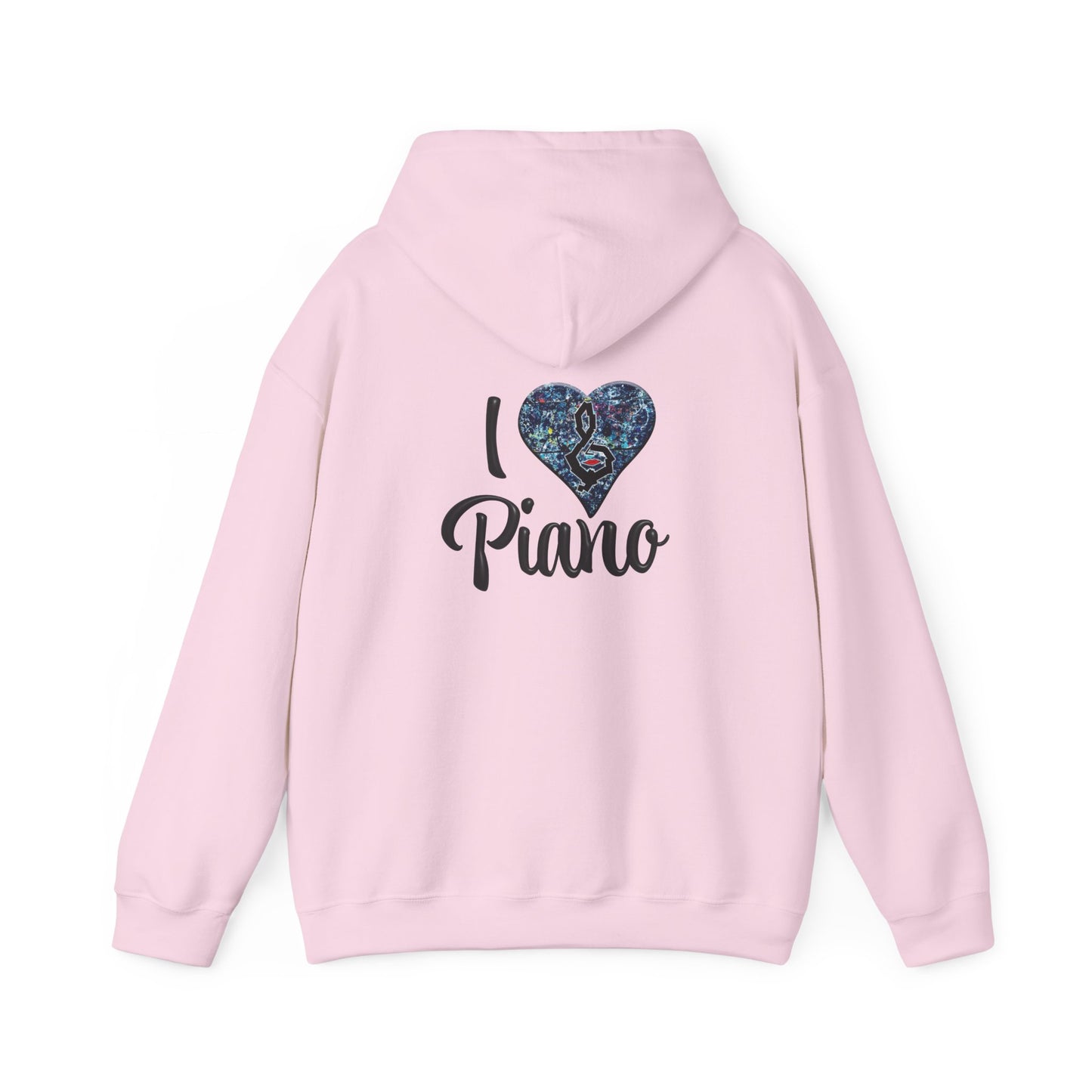Hunter Hall: I ❤️ Piano Heavy Blend Hoodie