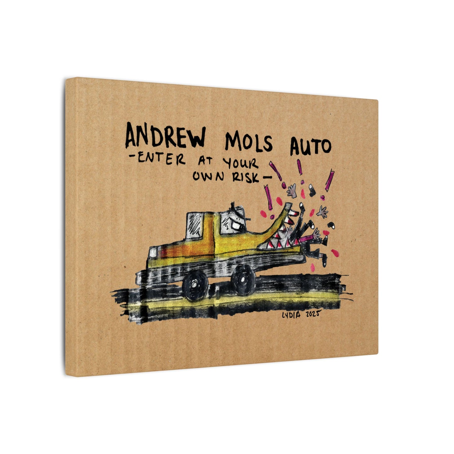 Andrew Mols Matte Canvas, Stretched, 0.75" (Multi-Size)