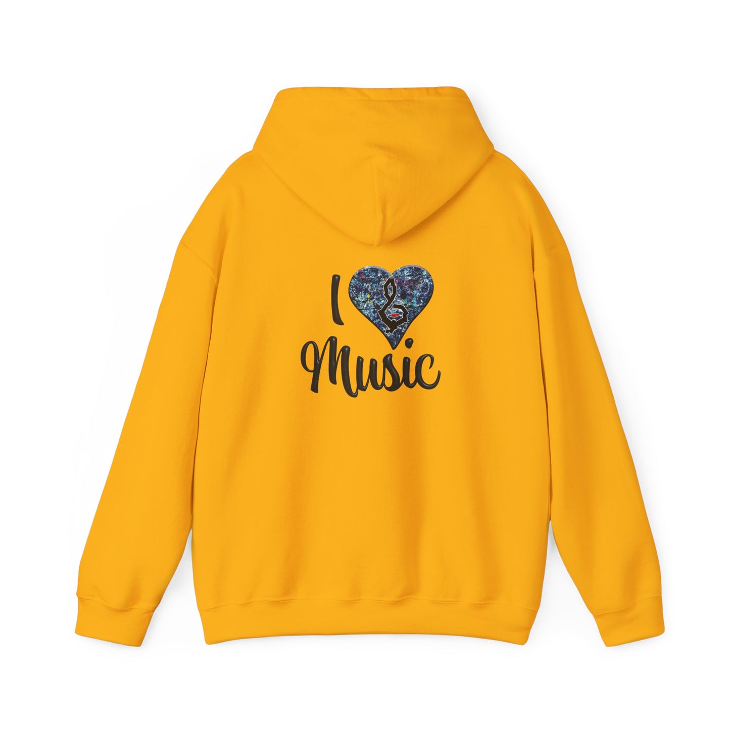 Hunter Hall: I ❤️ Music Heavy Blend Hoodie