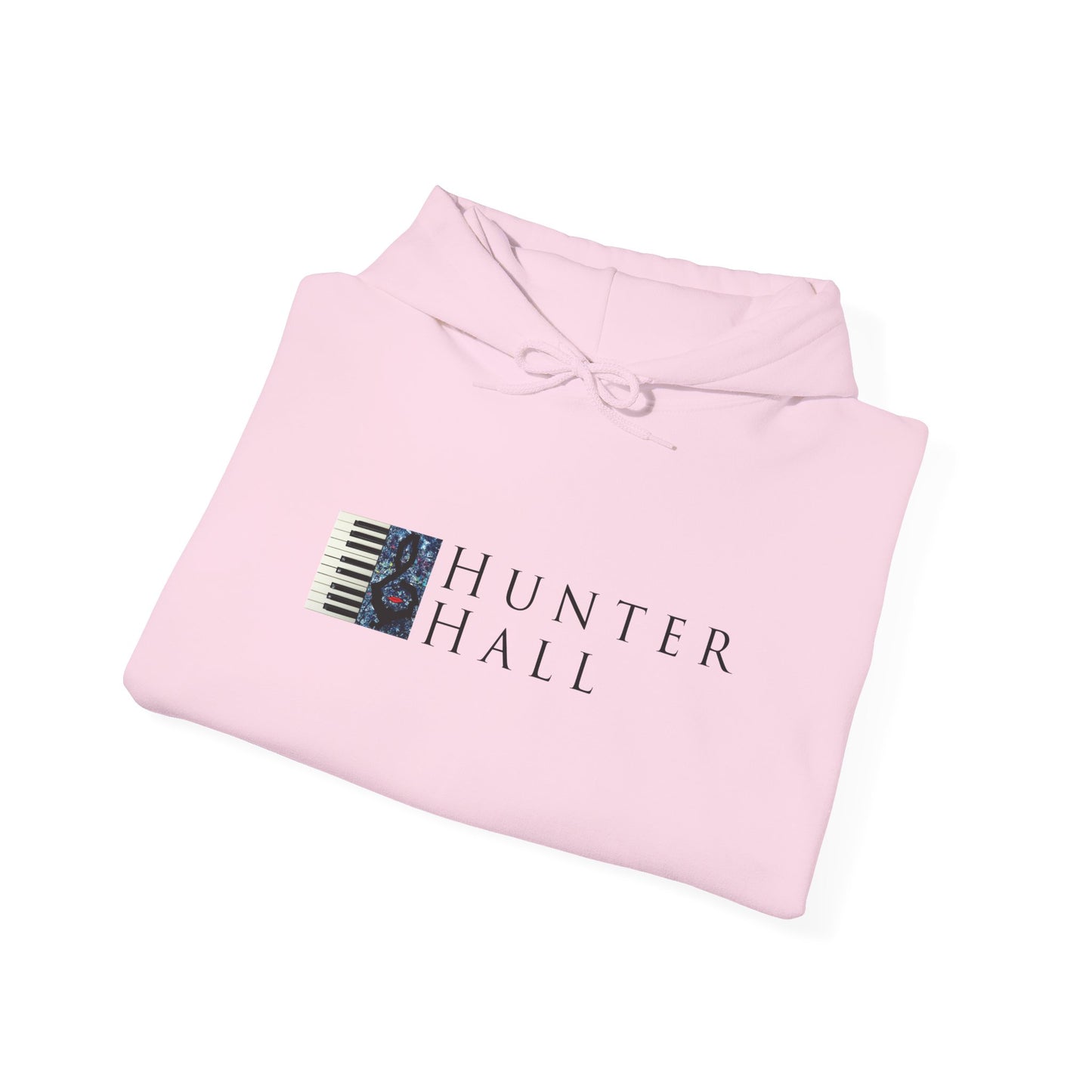 Hunter Hall: Just Practice Piano Sleeve Heavy Blend Hoodie